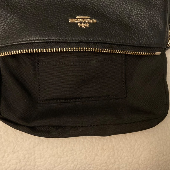 Coach leather black /gold Nolita 19 new with no tags - Picture 13 of 14